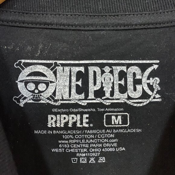 One piece Thousand Sunny Straw Hat Crew Anime T-Shirt M - Picture 6 of 6